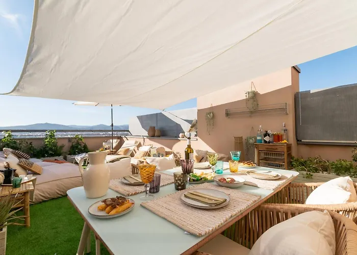Lejlighed Penthouse With Private Terrace & Pool Access Cornellà de Llobregat